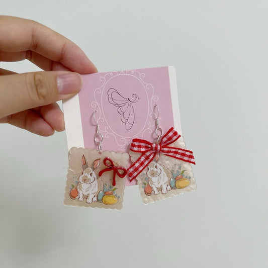 Bunny Bow Earrings